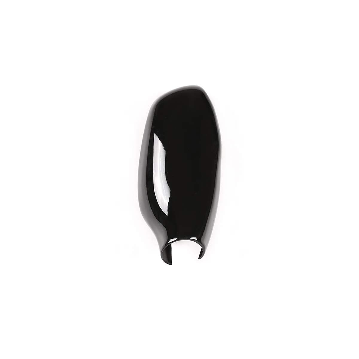 TINKI ABS Chrome for BMW 5 6 7 Series G11 G12 G30 Car Gear Shift Knob Decor Cover Trim Compatible for BMW X3 X4 G01 G02 2016 2017 2018 2019 2020 2021 Interior Accessories for LHD Glossy Black Style