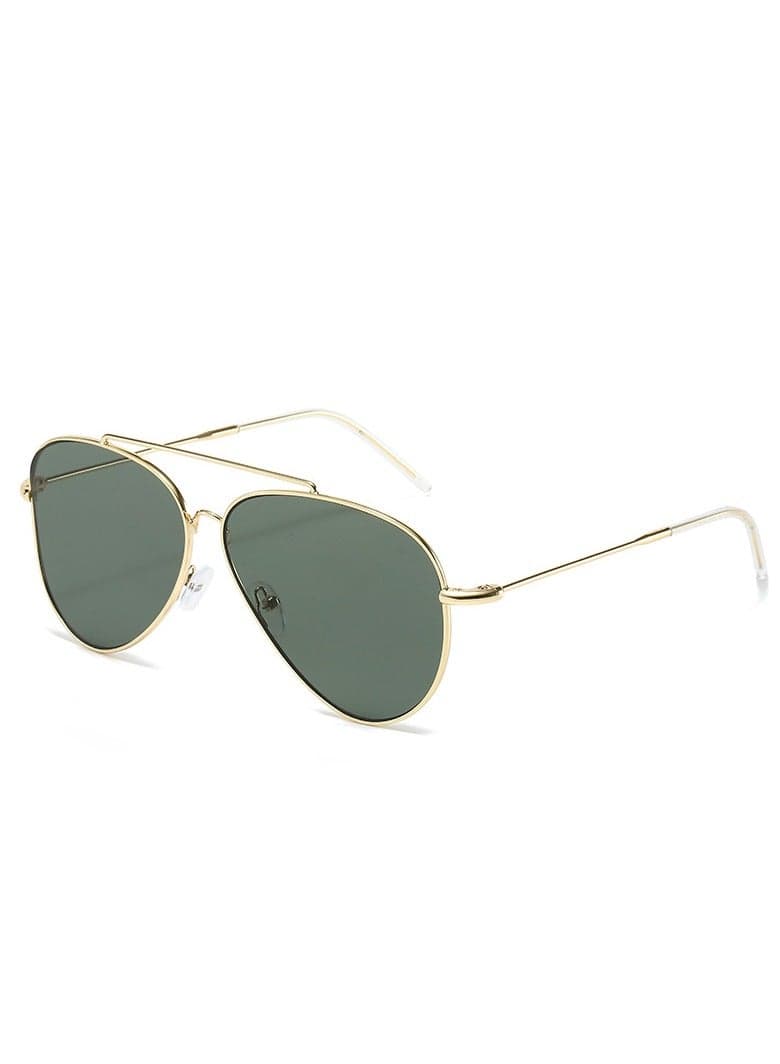 Classic Aviator Polarized Sunglasses for Women Men, UV400 Protection Lens and Lightweight Metal Pilot Frame