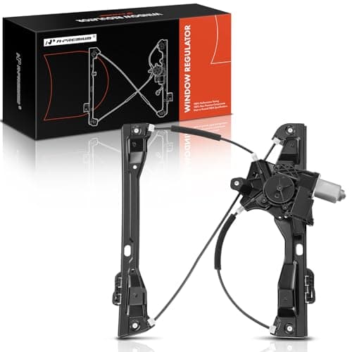 A-Premium Electric Power Window Regulator with 7-Pin Motor Compatible with Chevrolet Cruze 2016 2017 2018 2019, with Express Up-Down Function, Front Left Driver Side
