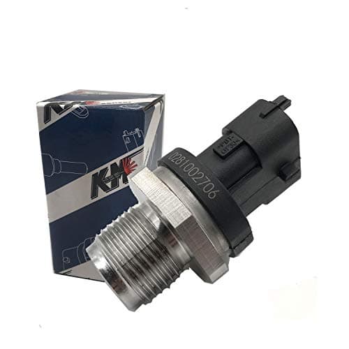 kmdiesel 0281002706 Fuel Rail Pressure Sensor Unit Fit for CR Common Rail Pump
