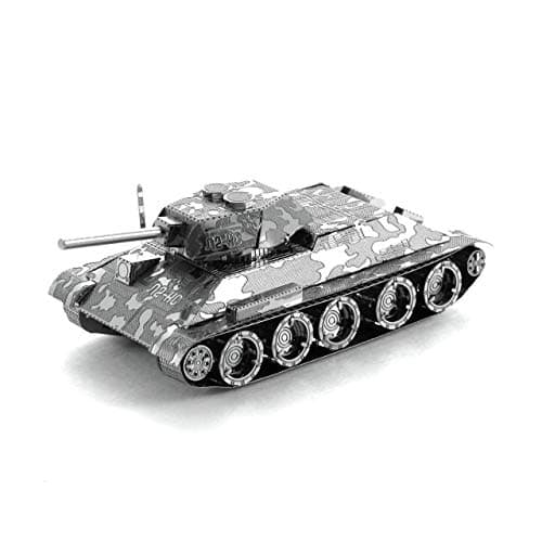 Metal Earth T34 Tank 3D Metal Model Kit Fascinations