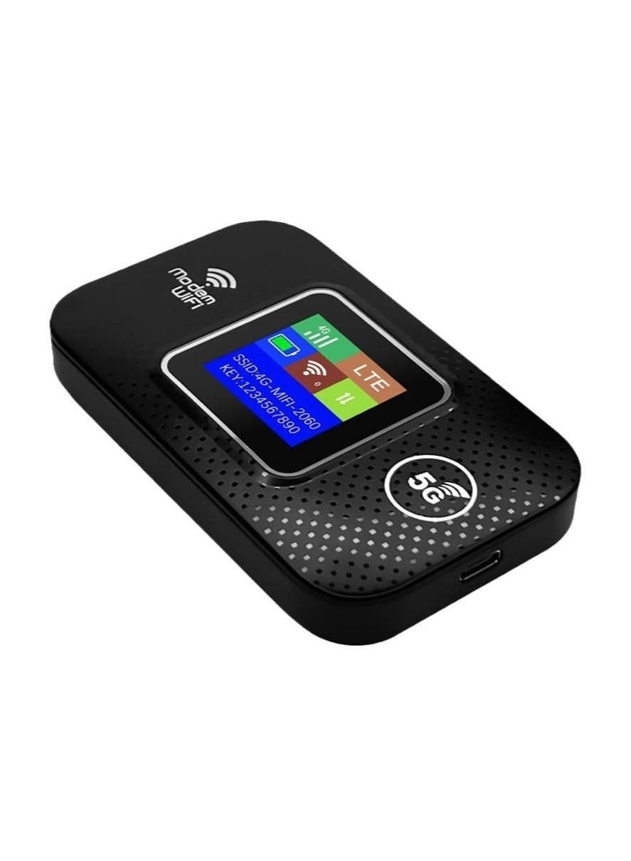 4G/5G Mobile WiFi Router 300Mbps Asia High Speed Portable Travel USB-Powered WiFi Modem with SIM Card Slot Share Up to 10 Devices
