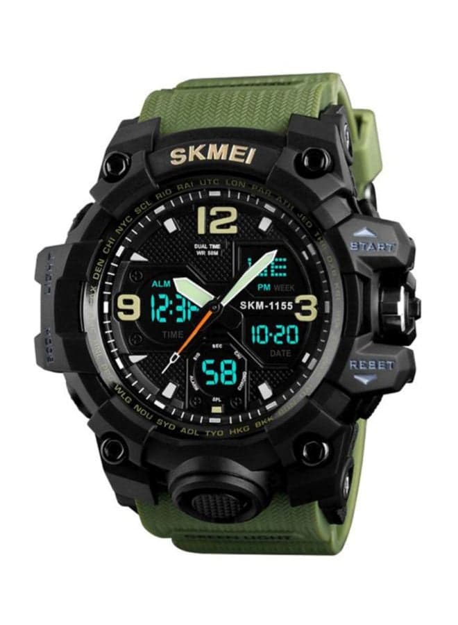 Men's Water Resistant Analog/Digital Watch 1155