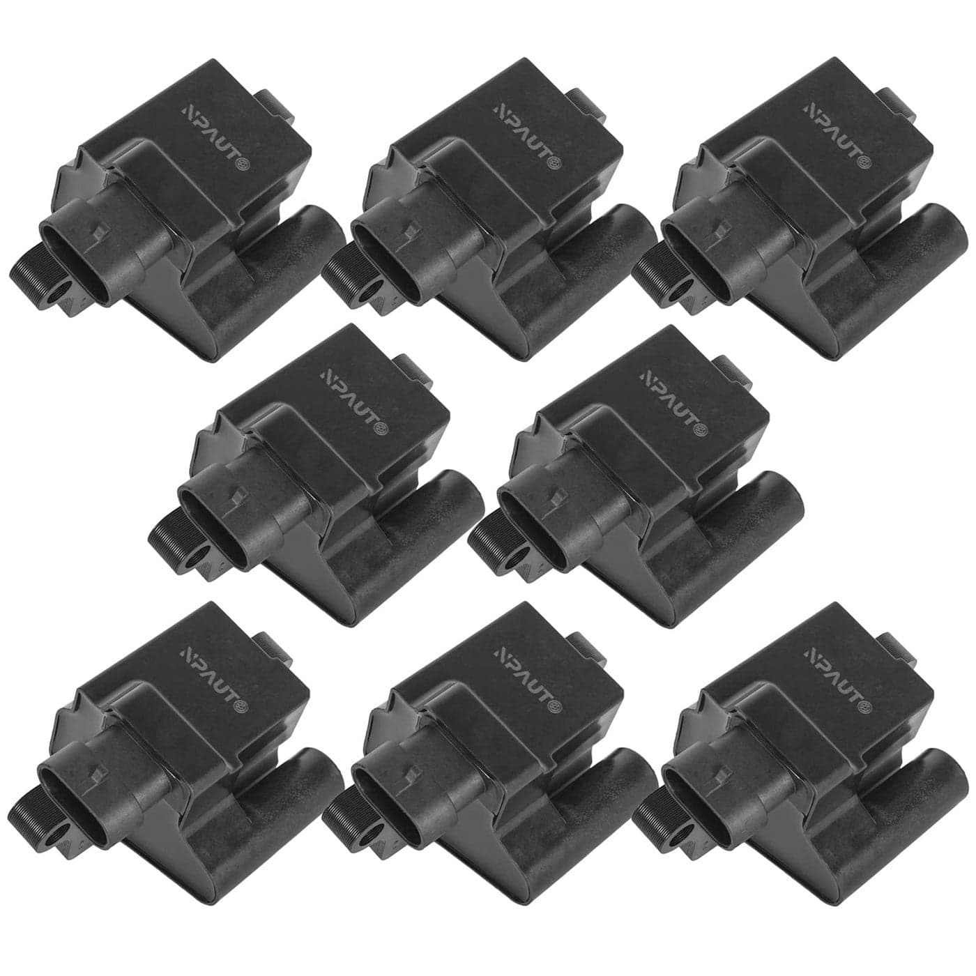 Square Ignition Coil Pack Compatible with 48 53 60 V8 2001 2002 2003 2004 2005 2006 Chevy Silverado 1500 2500 HD Suburban Avalanche Express GMC Sierra Yukon Savana Cadillac Escalade IC400 D581