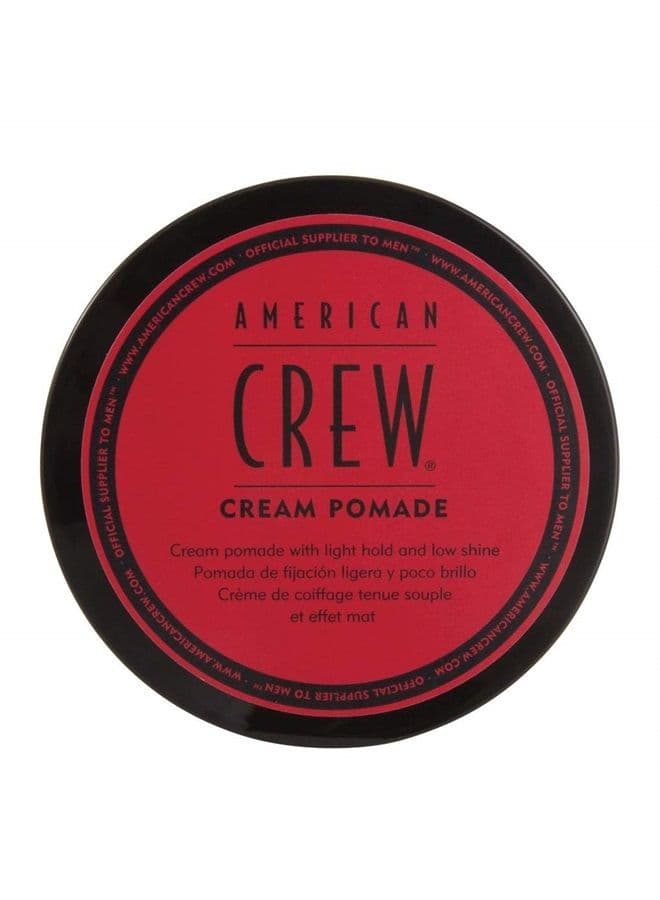 Men's Hair Pomade by American Crew (OLD VERSION), Like Hair Gel with Light Hold & Low Shine, 3 Oz (Pack of 1)