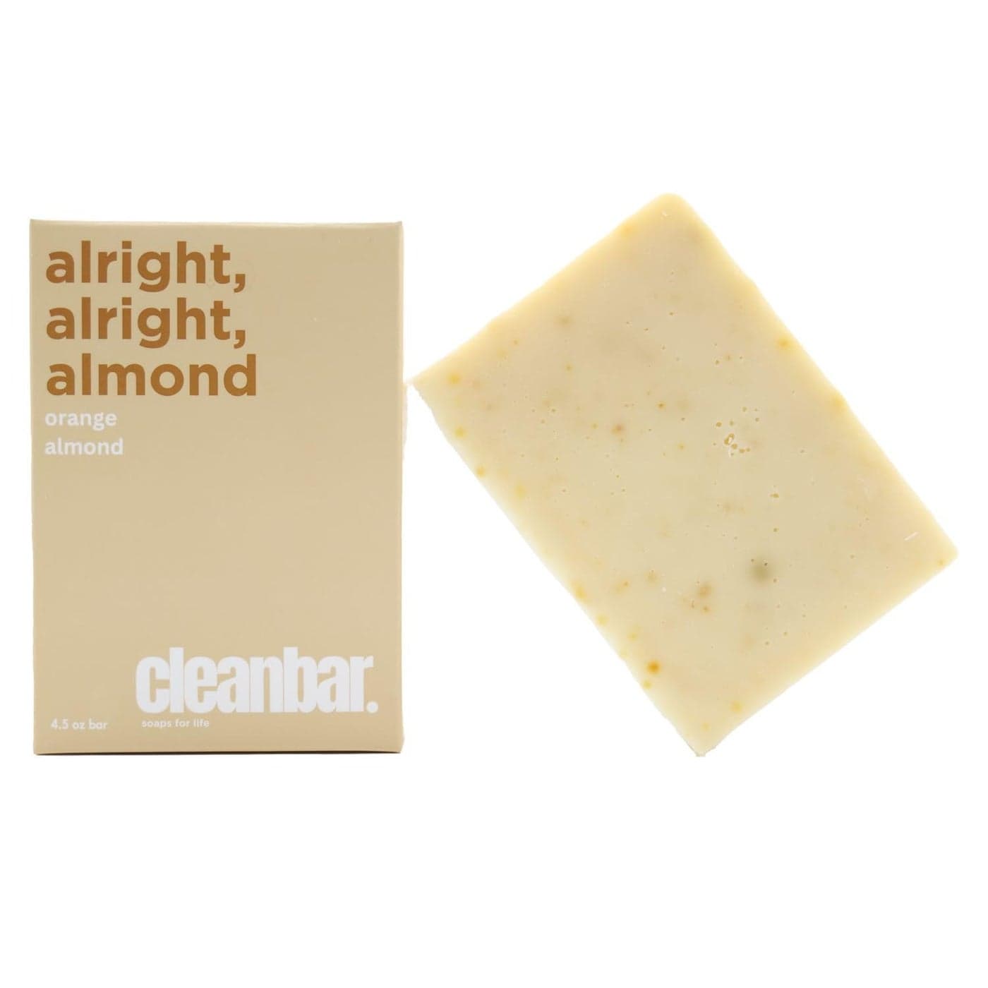 AllNatural Bar Soap Alright Alright Almond Orange Almond Exfoliating Bar Soap