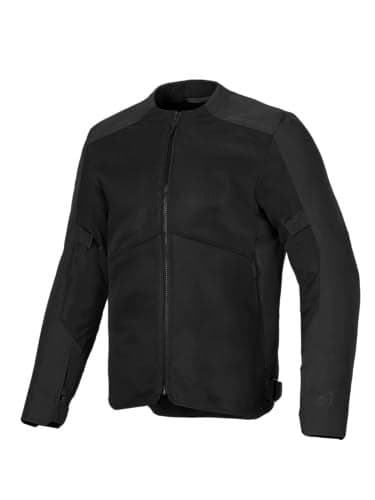 Alpinestars C1 Air Jacket Lightweight Stylish Touring Commuting Motorcycle Jacket with Breathable Construction S Black