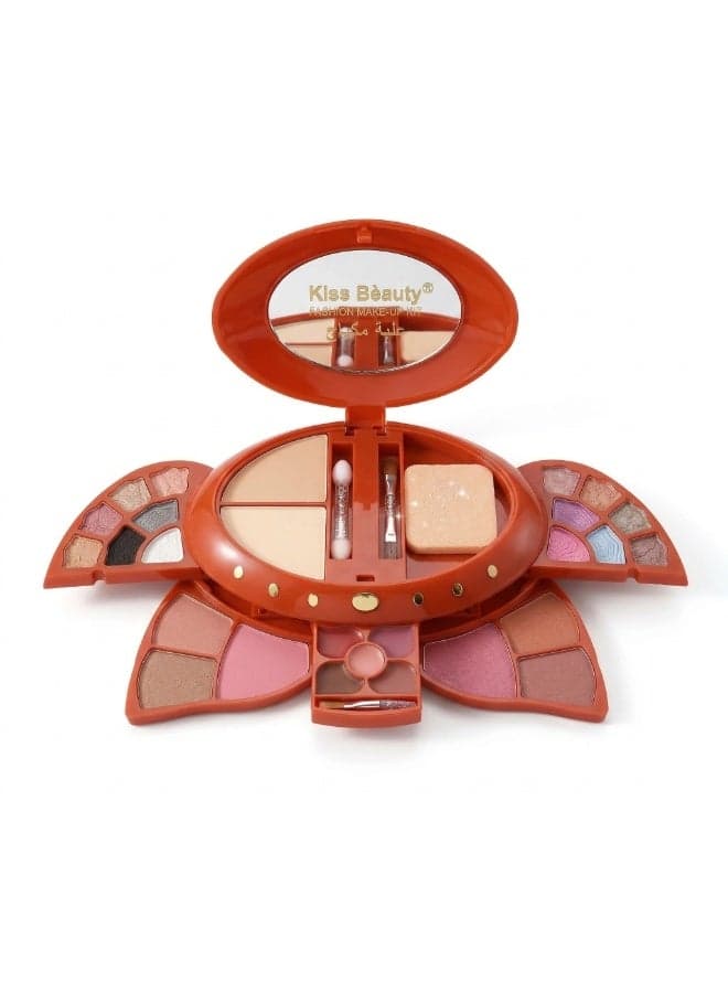 Kiss Beauty Fashion Make-Up Kit | Fresh & Flawless Look | Romantic Makeup Gift Set
