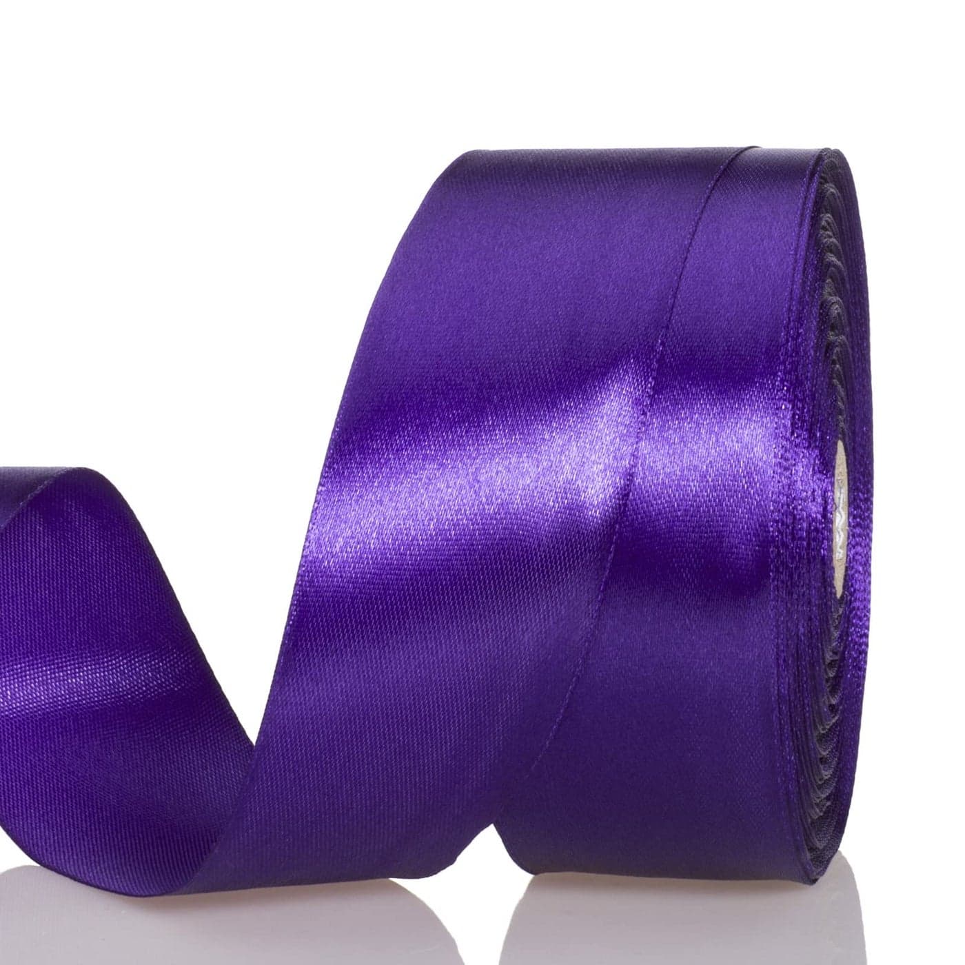 YASEO 1 12 Inch Purple Solid Satin Ribbon 50 Yards Craft Fabric Ribbon for Gift Wrapping Floral Bouquets Wedding Party Decoration