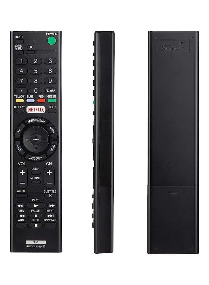 Universal Remote Control For Sony-Tv-Remote For All Sony Bravia Lcd Led Hd Smart Tvs With Netflix Buttons