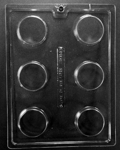 Preegle AO138 Plain Cookie Chocolate Mold Pack of 3