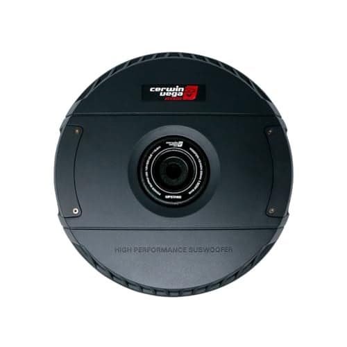 Cerwin Vega VPSTX12 12" 600W Built- in Amplifier Powered Spare Tire Subwoofer Compact