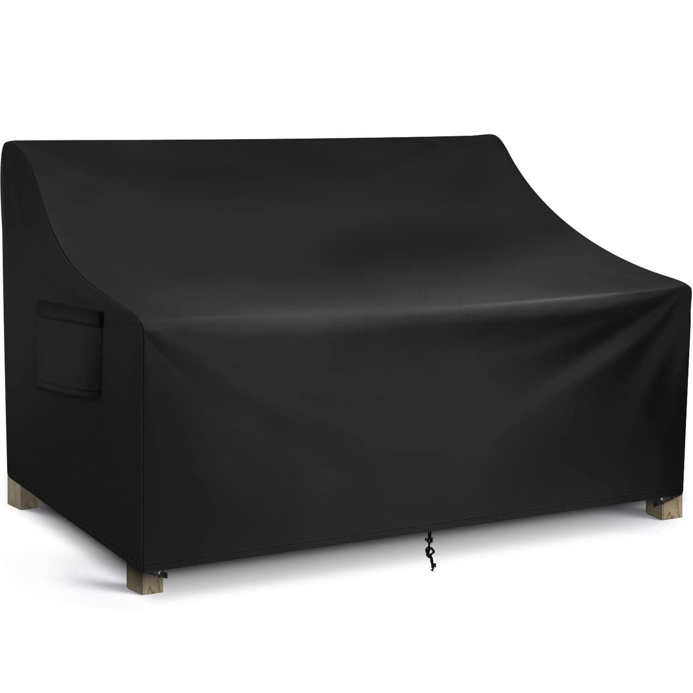 WLEAFJ Patio Sofa Cover Waterproof Outdoor Loveseat Cover Heavy Duty Outdoor Couch Cover Large Lawn Patio Furniture Covers with Air Vent 54 W x 37 D x 35 H