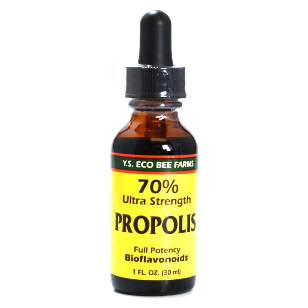 YS BEE FARMS Organic 70 Ultra Strength Propolis 1 OZ