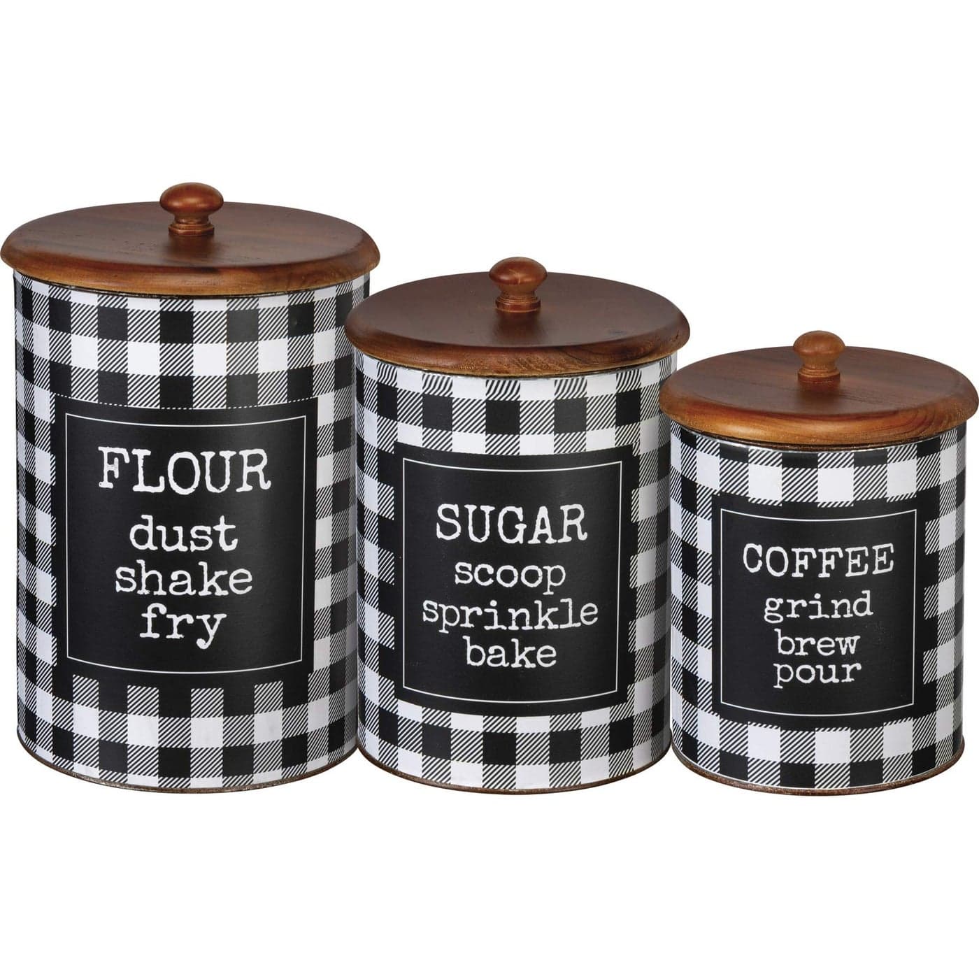 Canister Set Flour Sugar Coffee