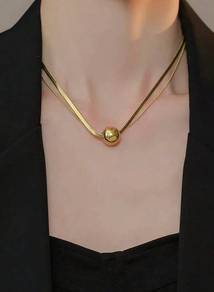 Stylish Elegant Choker Necklace For Women Made Of Stainless Steel