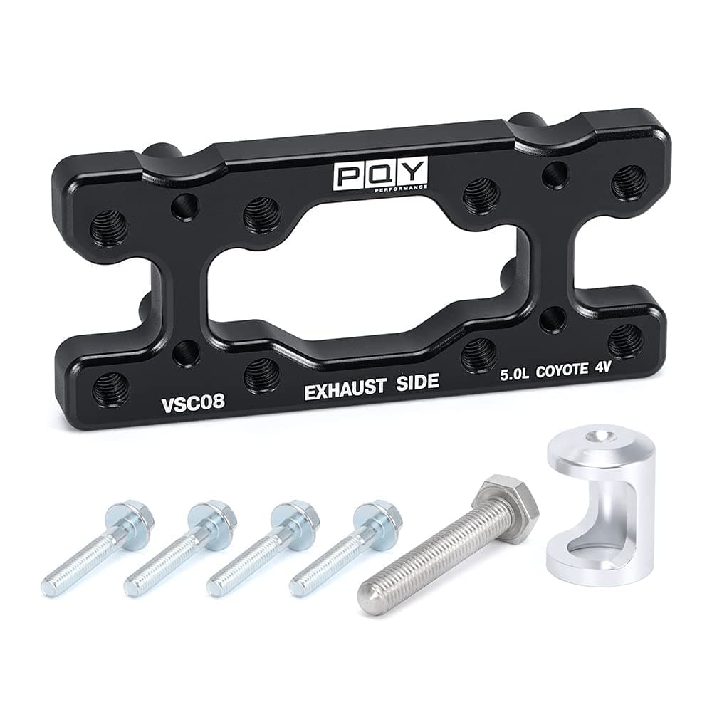 PQY Engine Valve Spring Compressor Tool Compatible with Modular Ford F150 50L Mustang Coyote 4 Valve Engine Trac Magnetic Screw Retainer Black