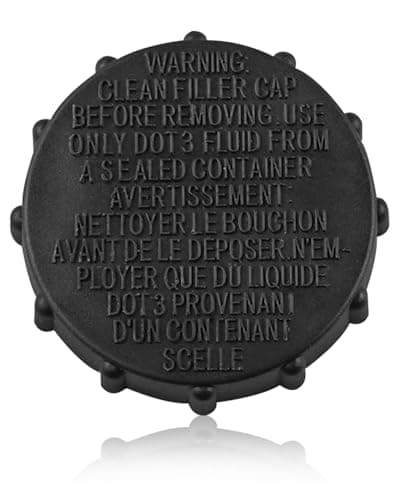 QAGGUM Brake Reservoir Cap Fit for Ford F150 2015-2019 Expedition 2018-2021 Lincoln Navigator 2018-2021, Reservoir Tank Cap Replace BRFC19 FL3Z-2162-A FL3Z2162A