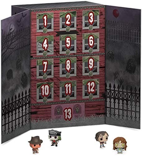 Funko Advent Calendar 13 Day Spooky Halloween CountdownCalendar 13 Pocket Pop Horror Franchise Vinyl Figures