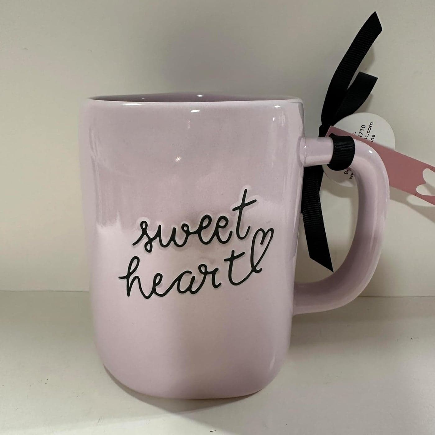 Rae SWEET HEART Coffee Mug Allside Pink VALENTINES DAY Dunn By Magenta