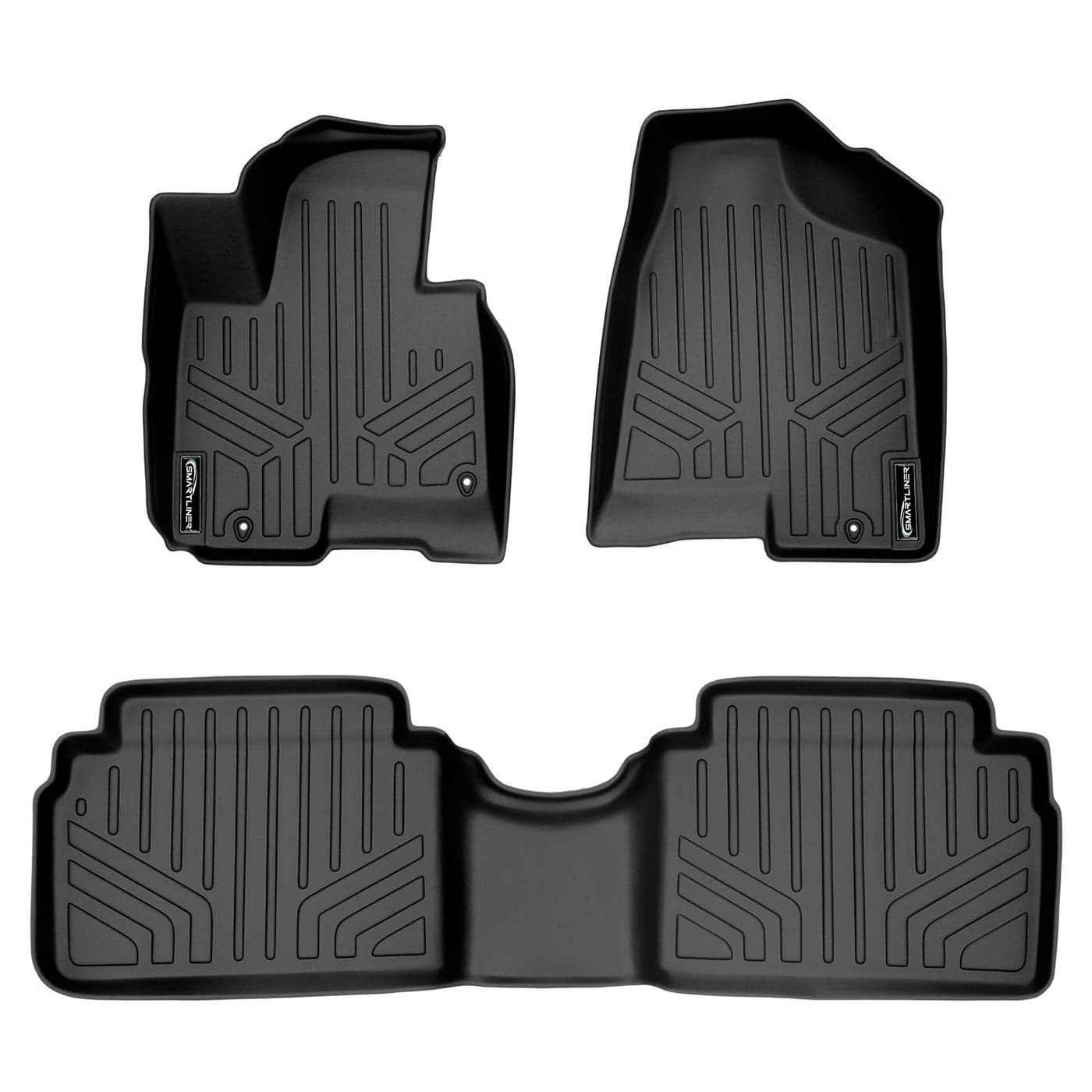 MAXLINER Floor Mats 2 Row Liner Set for 20142015 Hyundai Tucson