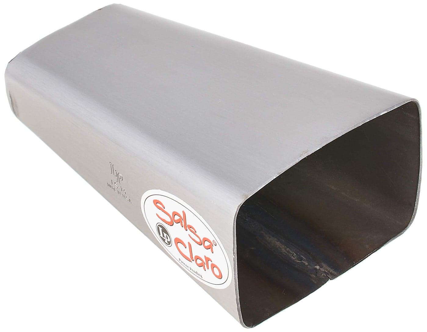 Latin Percussion ES13 Salsa Claro Bongo Handheld Silver