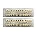 56 Pcs False Teeth Fake Teeth 2 Sets Synthetic Resin Dental Tooth Upper and Lower Denture Tooth Party Horror Prop Makeup DIY Replacement 23 A2