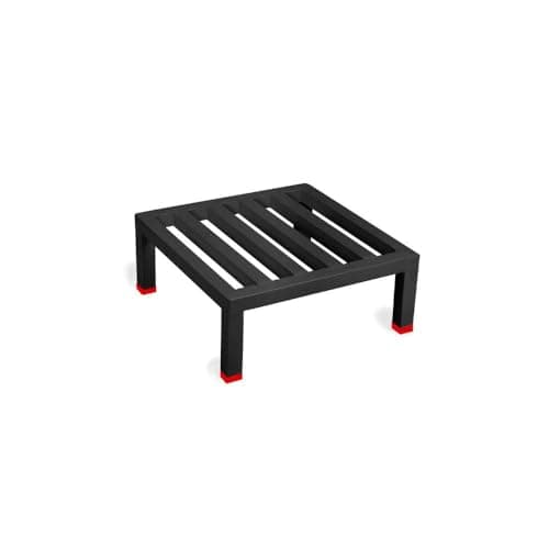 NAYRA Square Plants Stand Set of 1 Stands| Black Iron Stand For Heavy Gamla and Planter |Stand for Home Garden and Balcony(Pack of -1)