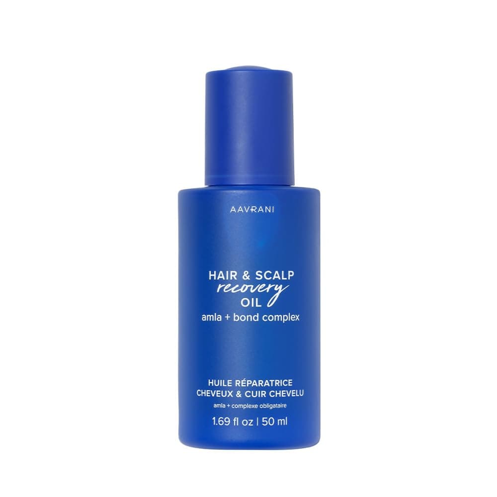 AAVRANI Hair & Scalp Recovery Oil - Rosemary, Bond Complex, & Amla Treatment for Damaged Hair, Frizz Control, & Hair Growth - Vegan - 1.69 Fl Oz