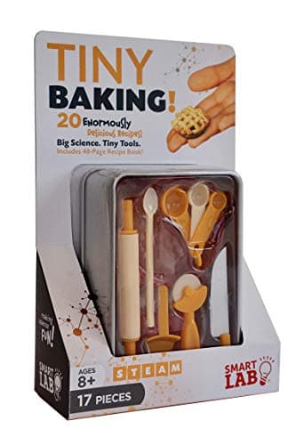 SmartLab Toys TINY Baking with 20 Delicious Tiny Recipes Big Science Tiny Tools