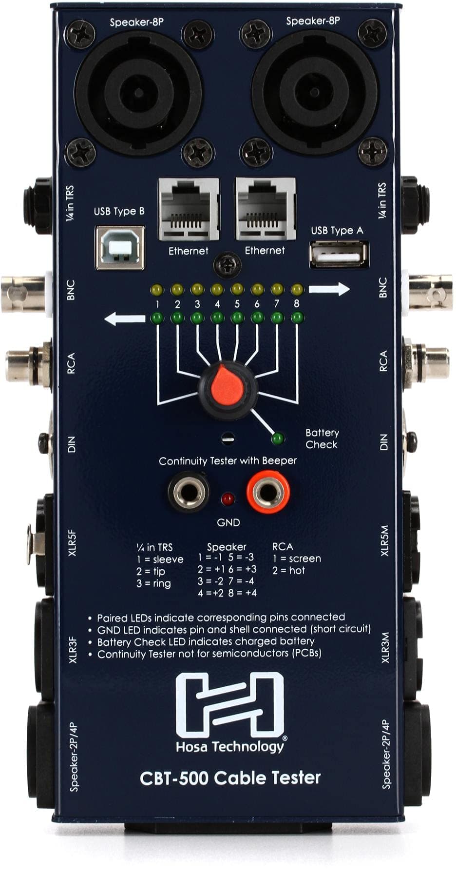 Hosa CBT-500 Audio Cable Tester