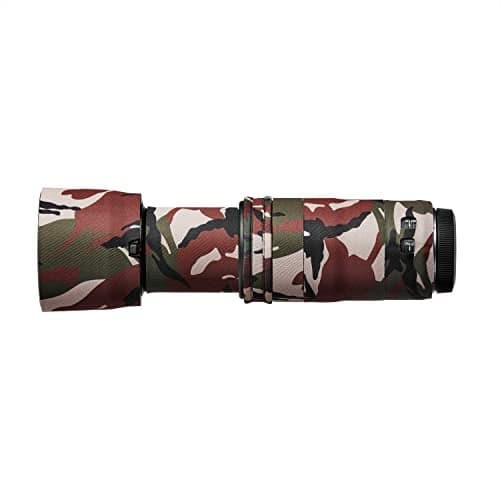 easyCover Lens Protection Camouflage Cover GREEN CAMOUFLAGE Neoprene Lens Protector Cover compatible for Canon RF 100400mm F568 IS USM