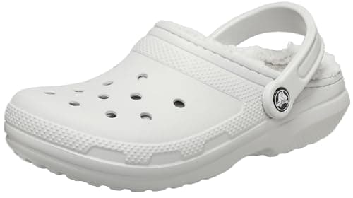 Crocs Unisex-Adult Classic Lined Clog, Atmosphere, 10 Women/8 Men