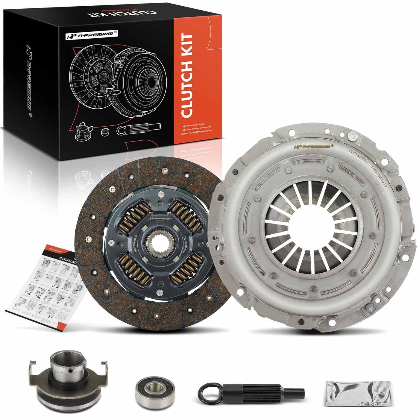 APremium Transmission Clutch Kit Compatible with Subaru Outback 20072009 Forester 20062008 Impreza 20062013 Legacy 20072012 WRX 20152017 Baja 2006 Saab 92X 92X 2006 20L 25L