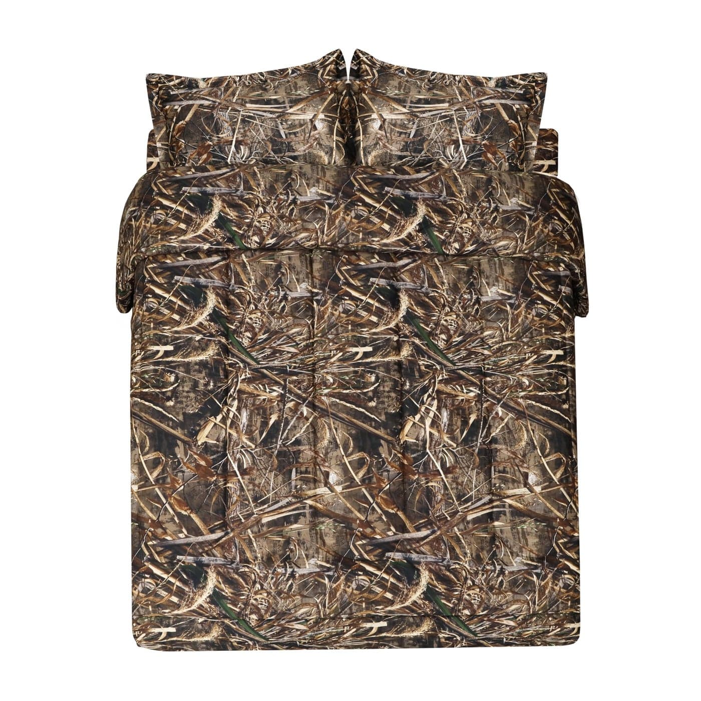 VISIONE Realtree Max5 Camo King 3 Piece Comforter Set All Season Lightweight Microfiber Bedding Farmhouse Rustic Dcor Unisex Style for Mancave Cabin Lodge Camping Outdoor Modern Spaces