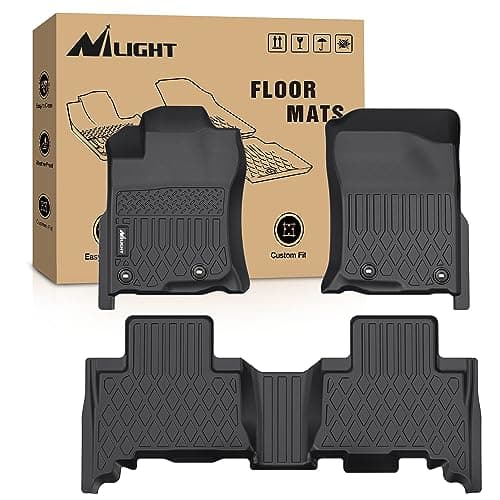 Nilight TPE Floor Mats for Lexus GX460 2014 2015 2016 2017 2018 2019 2020 2021 2022,2013-2023 Toyota 4Runner(4 Runner),All Weather Custom Fit Heavy Duty Floor Liners