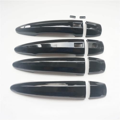 CYAuto New Set Sport Gloss Black Door Handle Cover Trim Fit for Nissan Altima 2019-2024 Sentra 2020-2024 Rogue 2021-2024 (Glossy Black)