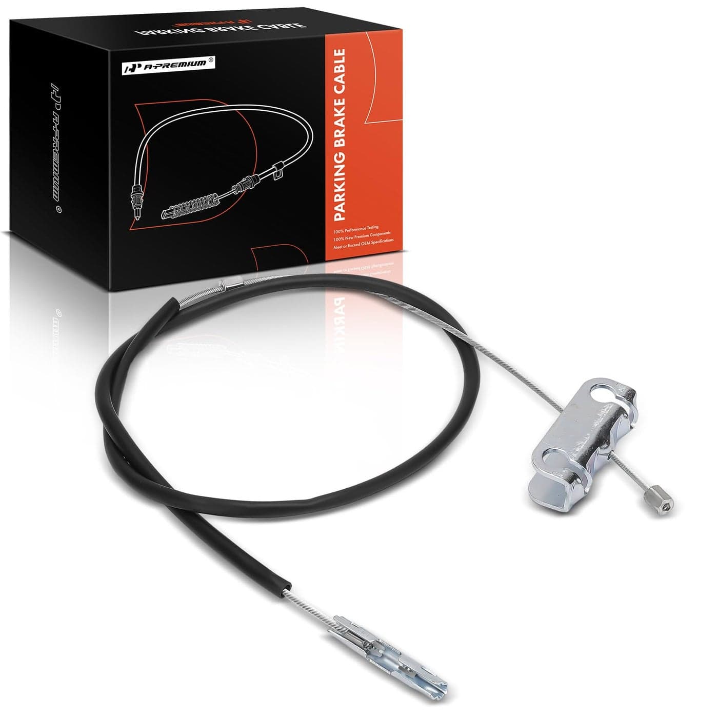 APremium Intermediate Side Parking Brake Cable Assembly Compatible with Chevrolet GMC and Cadillac Models Tahoe 20072008 Yukon 20072008 Escalade 20072008