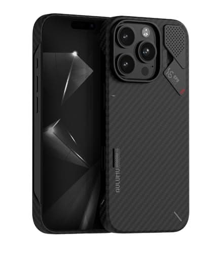 Aulumu A16 Aramid Fiber for iPhone 16 Pro Case | 1500D Ultra Slim Woven | Real Cooling | Compatible with MagSafe