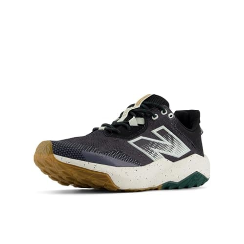 New Balance Men's Dynasoft Nitrel V6 Trail Running Shoe, Phantom/Natural Mint/Sea Salt, 11 X-Wide