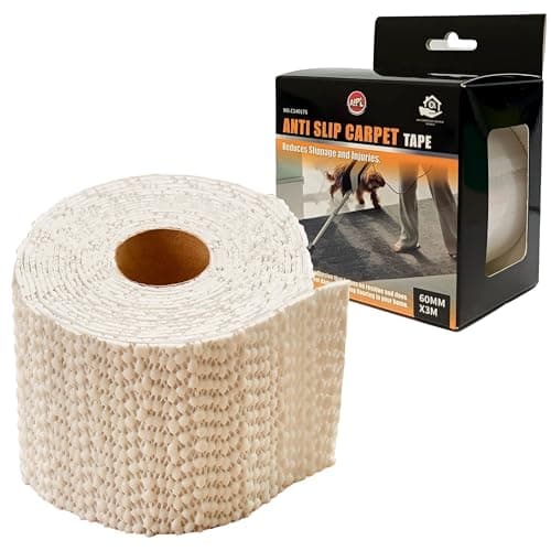 AIPL Anti-Slip Gripper Rug Strip Tape for Small Rugs Door Mats Carpet- 6 CM X 3 MTR