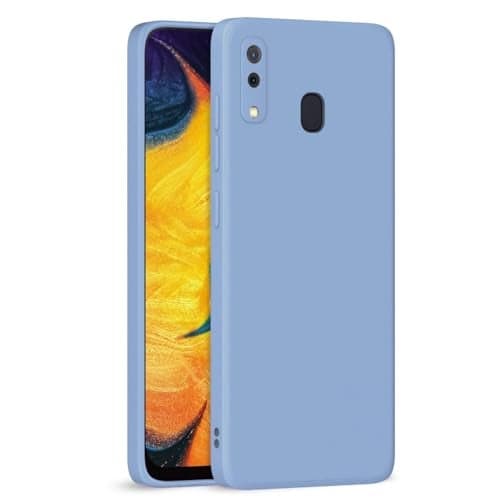 Pikkme Back Cover for Samsung Galaxy A20 / A30 / M10s | Camera Protection Shockproof Soft Matte Silicone Bumper Case (Aqua Blue)