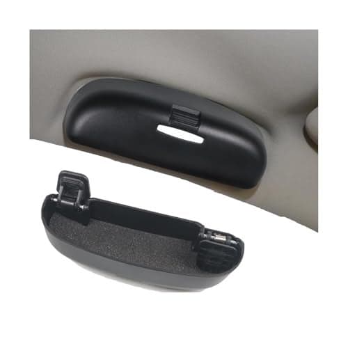SXCY Fit for 20242026 Hyundai Tucson Accessories Glasses Holder Box Custom Fit 2024 2025 2026 TucsonSanta Cruz Accessories Sunglasses Case Holder 20242026 Tucson Grab Handle Storage Box Nonslip Mat