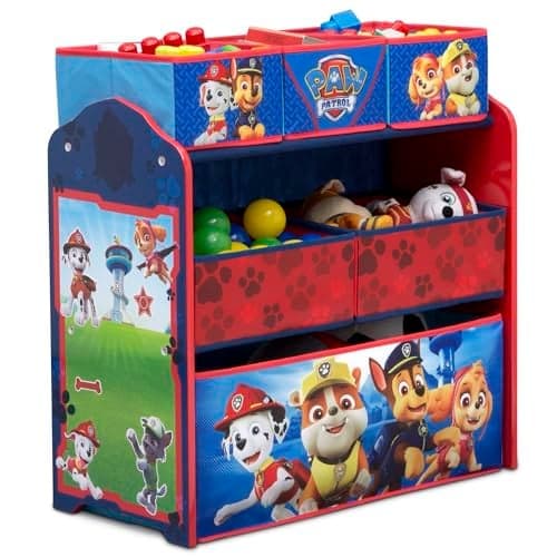 Delta Children Design Store 6 Bin Toy Storage Organizer Nick Jr PAW Patrol