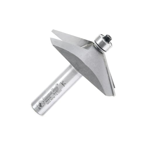Amana Tool - 49416 Carbide Tipped Chamfer 60° x 2-1/2 Dia x 11/16 x 1/2" Shank