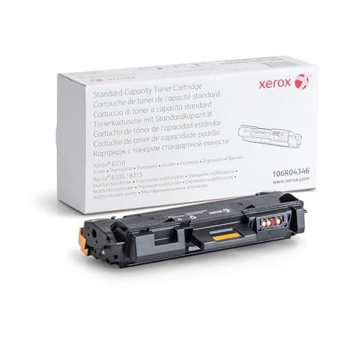 Xerox B205 B210 B215 Black Standard Capacity TonerCartridge 1500 Pages 106R04346