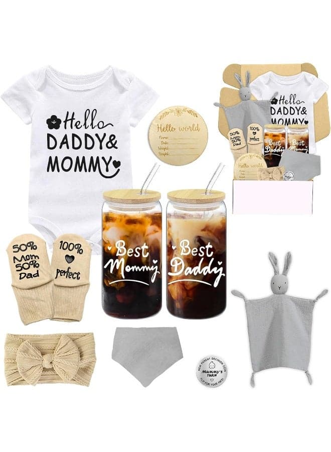 Amgkonp 11 Pcs New Parents Gifts for Couples