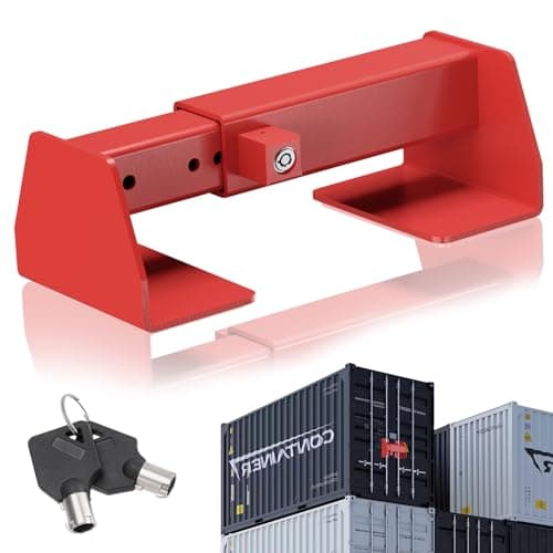 Heavy Duty Shipping Cargo Container Door Lock Keyed Trailer Door Lock for Semi Trailers Cargo Vans Conex Container Locks