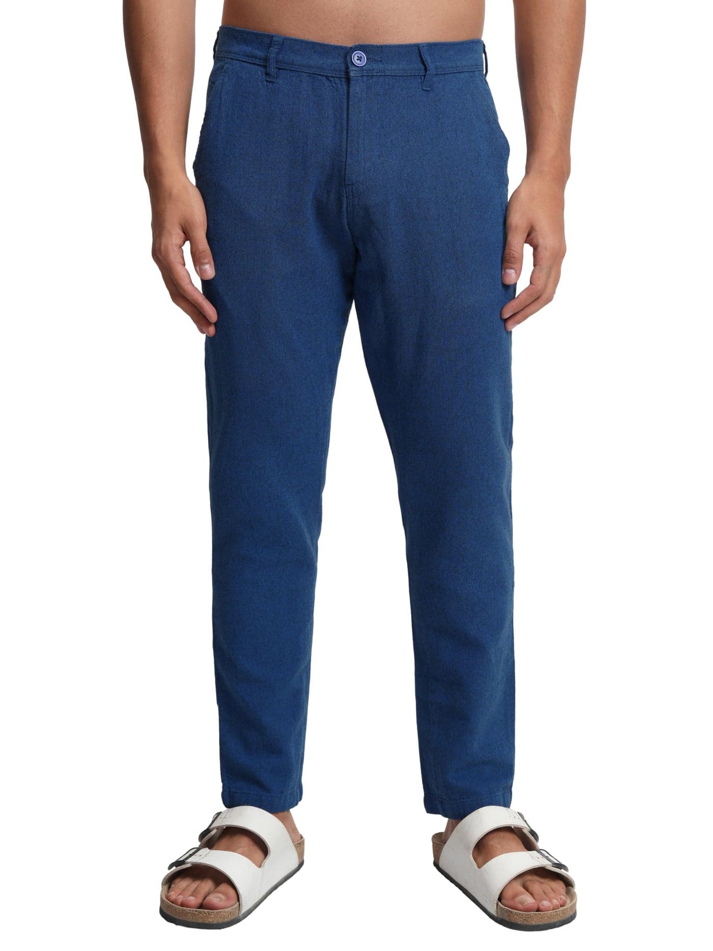 Highlander Men’s Slim-Fit Chinos | Stretchable & Stylish | Smart Casual Essential | All-Day Comfort & Versatility