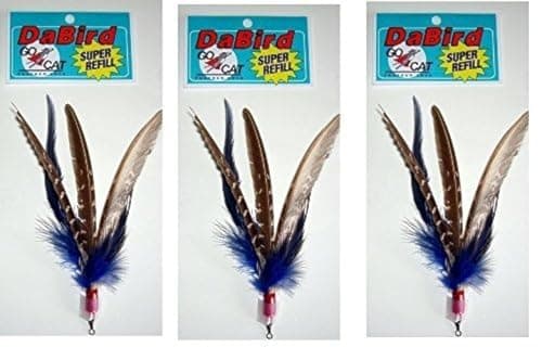 GoCat DaBird SUPER Feather Refill Assorted Colors Pack of 3